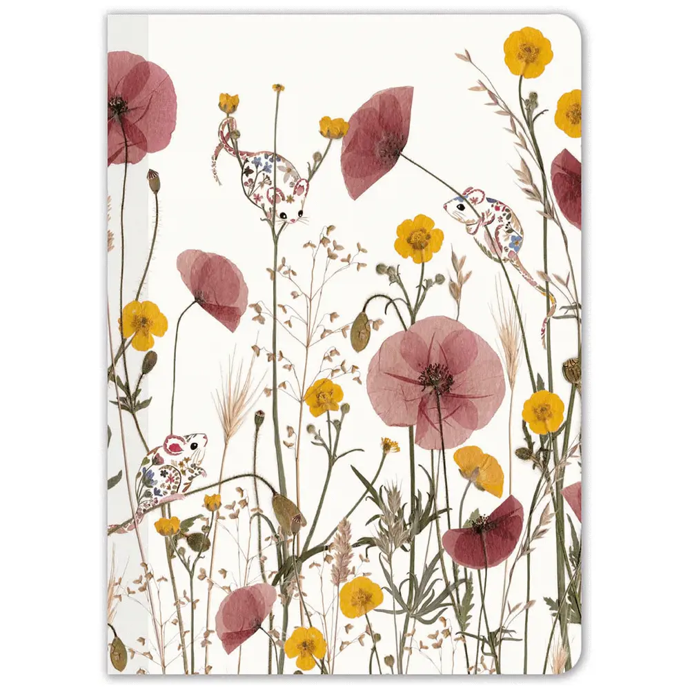 Wild Press Three Little Mice A7 Notebook